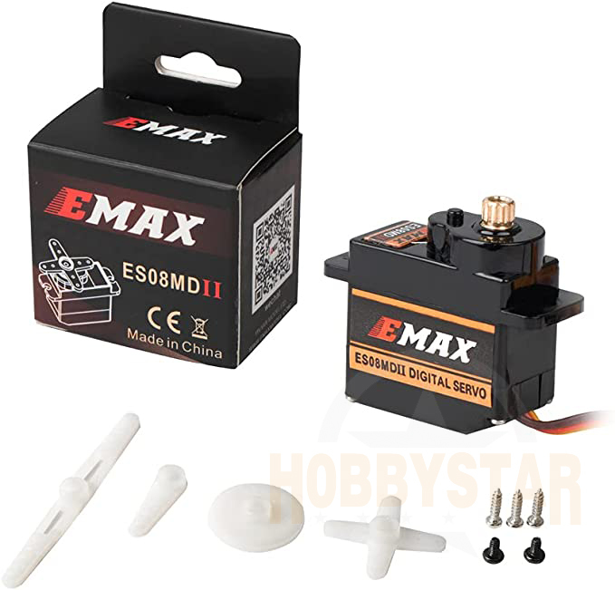 新品 emax es08md-ii デジタル マイクロサーボ メタルギア